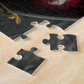 Puzzle Cerises Rouges Douces Fruits d'Été Nature Morte (Côté)