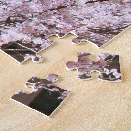 Puzzle Cerisier en pleurs ("Nara Ichiban-Zakura") (Côté)