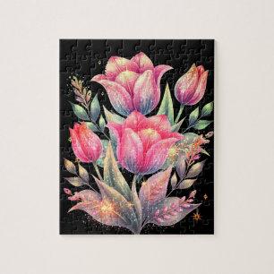 Puzzle Ces Superbes Tulipes