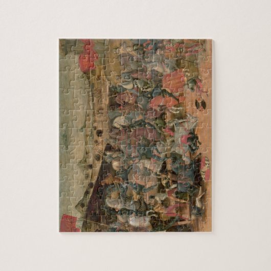 Puzzle César triomphant dans la bataille (tempera sur le (Vertical)