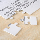 Puzzle Cessna 172 Skyhawk - Plan directeur de l'avion BD (Côté)