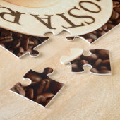 Puzzle C'est café Time Espresso Cup et café Beans (Côté)