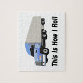 Puzzle C'est comment je roule semi le camion (Vertical)