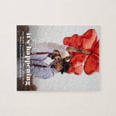 Puzzle C'est en train d'arriver | Enregistrez la date de  (Horizontal)