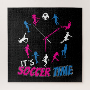 Puzzle C'est le temps du football Citation de football po