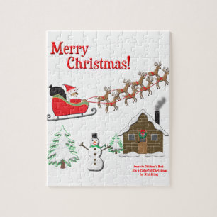 Puzzle C'est Noël coloré !