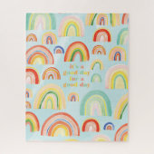 Puzzle C'est un bon jour pour un bon jour Arc-en-ciel (Vertical)