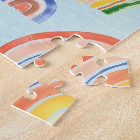 Puzzle C'est un bon jour pour un bon jour Arc-en-ciel (Côté)