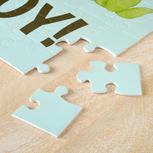 Puzzle C'est un garçon Dinosaure Thème Genre Reveillez Ba (Côté)