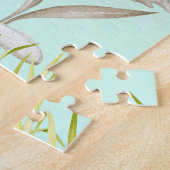 Puzzle C'est un garçon mignon Dinosaures Baby shower de r (Côté)