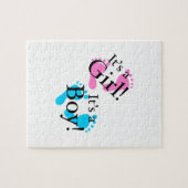 Puzzle C'est un garçon que c'est une fille - bébé (Horizontal)