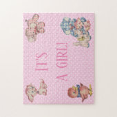 Puzzle C'est une révélation de genre féminin surprise ros (Vertical)