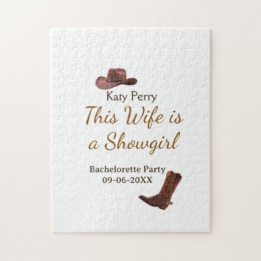 Puzzle Cette épouse est un nom de fête de bachelorette de (Vertical)