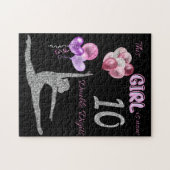 Puzzle Cette Fille Est Maintenant 10 Double Chiffres Gymn (Horizontal)