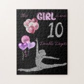 Puzzle Cette Fille Est Maintenant 10 Double Chiffres Gymn (Vertical)