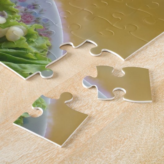 Puzzle Ceviche et bière - style péruvien (Côté)