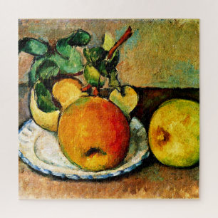 Puzzle Cezanne - Vie morte avec pommes et poires