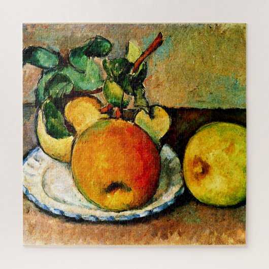 Puzzle Cezanne - Vie morte avec pommes et poires (Vertical)