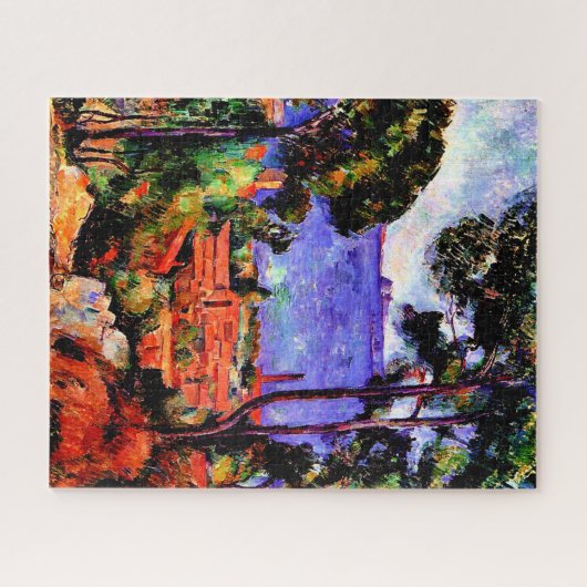 Puzzle Cezanne - View through the Trees (Horizontal)