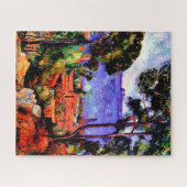 Puzzle Cezanne - Vue à travers les arbres (Horizontal)