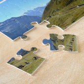 Puzzle CH Suisse - Chemin de fer Jungfrau (Côté)