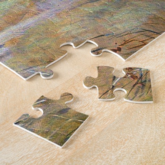 Puzzle Chaîne Blackpieds Buffalo Charles M Russell 1905 (Côté)