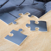 Puzzle Chaîne de montagnes de Geisler enneigée (Côté)