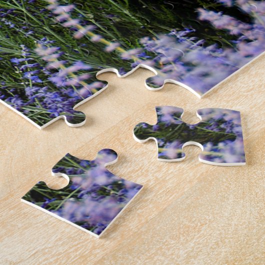 Puzzle chaise en osier dans le champ Sage russe (Côté)