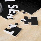 Puzzle Chaise vide d'Obama - siège des toilettes (Côté)