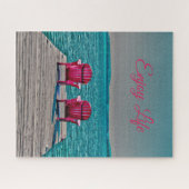 Puzzle Chaises Adirondack Profitez de la vie Cottage Rust (Horizontal)