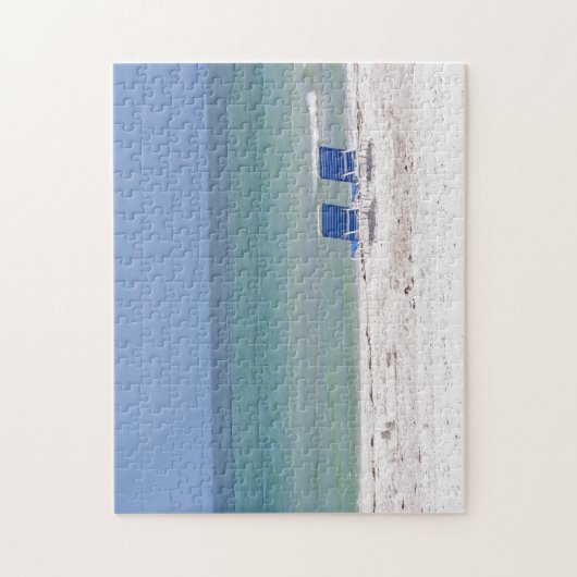 Puzzle Chaises de plage (Vertical)