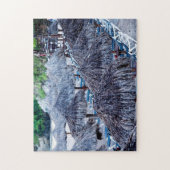 Puzzle Chaises et abris de plage (Vertical)