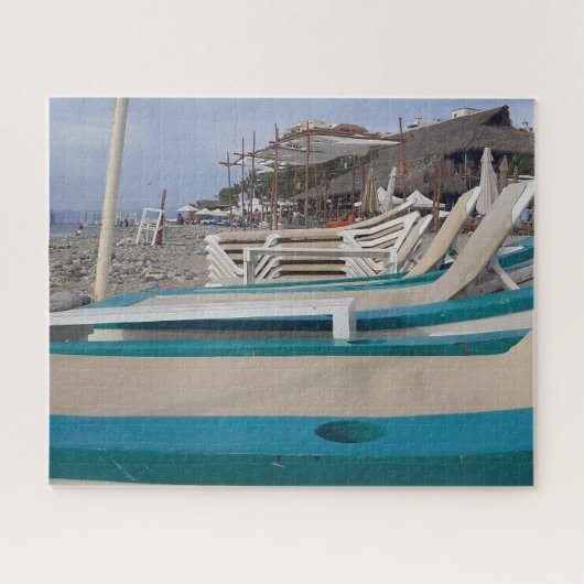 Puzzle Chaises longues en rangée (Horizontal)