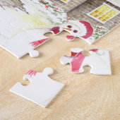 Puzzle Chalet neigeux (Côté)