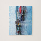 Puzzle Chalets de pêche Canandaigua (Vertical)