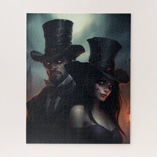 Puzzle Challenging Darkness Legpuzzel (Verticaal)