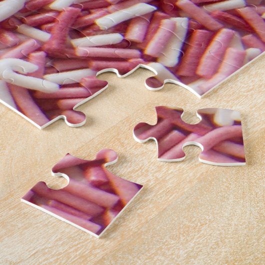 Puzzle Challenging sprinkles pink white (Côté)