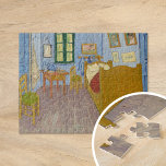 Puzzle Chambre à Arles | Vincent Van Gogh<br><div class="desc">Chambre à Arles (1889) de l'artiste post-impressionniste néerlandais Vincent Van Gogh. Un tableau d'art original est une huile sur toile représentant une scène intérieure de la chambre de Vincent à Arles dans une perspective déformée inhabituelle. L'utilisation brillante et audacieuse de la couleur dans cette pièce est typique de la palette...</div>