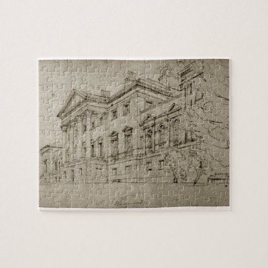 Puzzle Chambre de Harewood, Yorkshire, c.1798 (graphite (Horizontal)