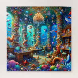 Puzzle Chambre de Sirène Enchantement Sous la Mer Fantast