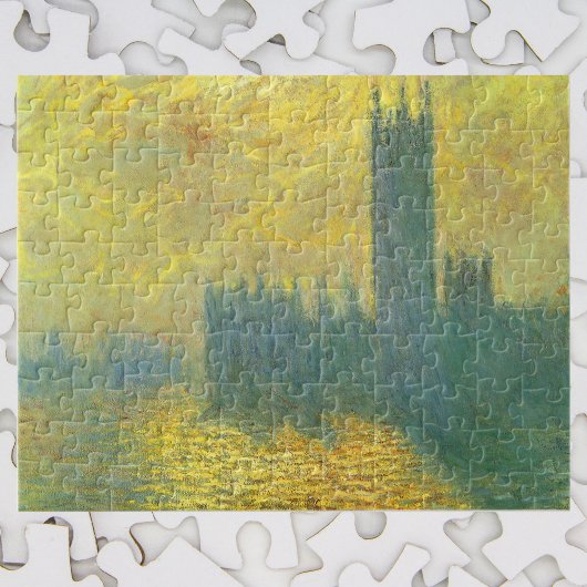 Puzzle Chambres du Parlement, Stormy Sky par Claude Monet