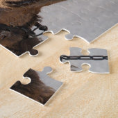 Puzzle Chameau dans un casquette ! (Côté)
