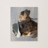 Puzzle Chameau dans un casquette ! (Vertical)