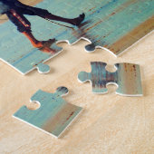 Puzzle chameaux de plage du maroc (Côté)