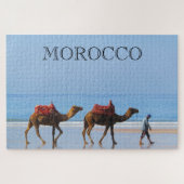 Puzzle chameaux de plage du maroc (Horizontal)