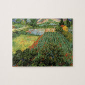 Puzzle Champ avec des pavots par Vincent van Gogh (Horizontal)