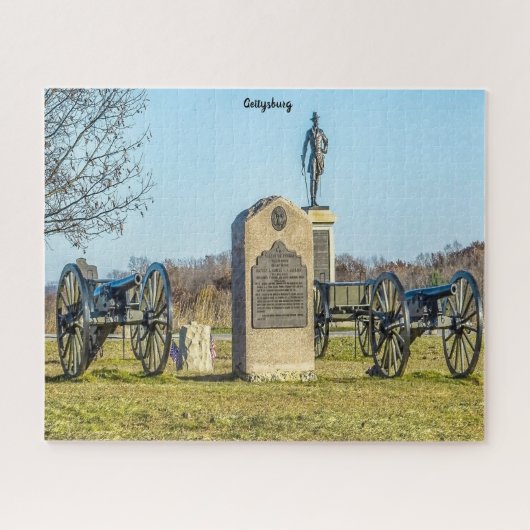 Puzzle Champ de bataille de Gettysburg. (Horizontal)