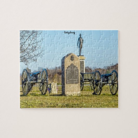 Puzzle Champ de bataille de Gettysburg. (Horizontal)