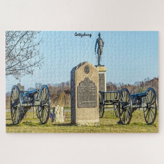 Puzzle Champ de bataille de Gettysburg. (Horizontal)