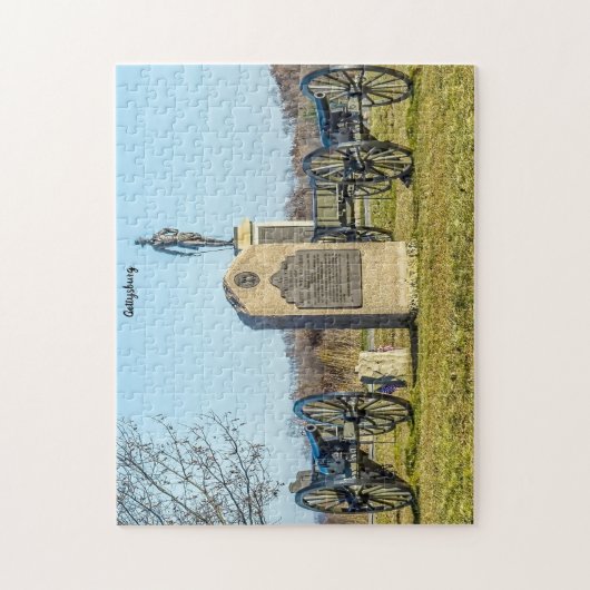 Puzzle Champ de bataille de Gettysburg. (Vertical)